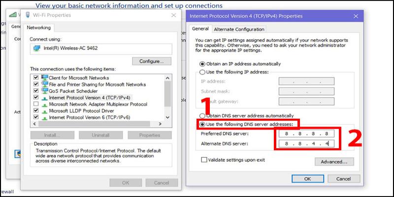 Thủ thuật đổi DNS đơn giản và hiệu quả