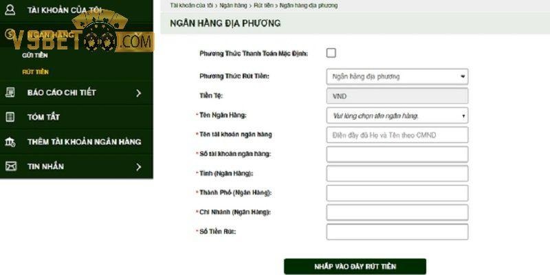 Rút tiền siêu tốc